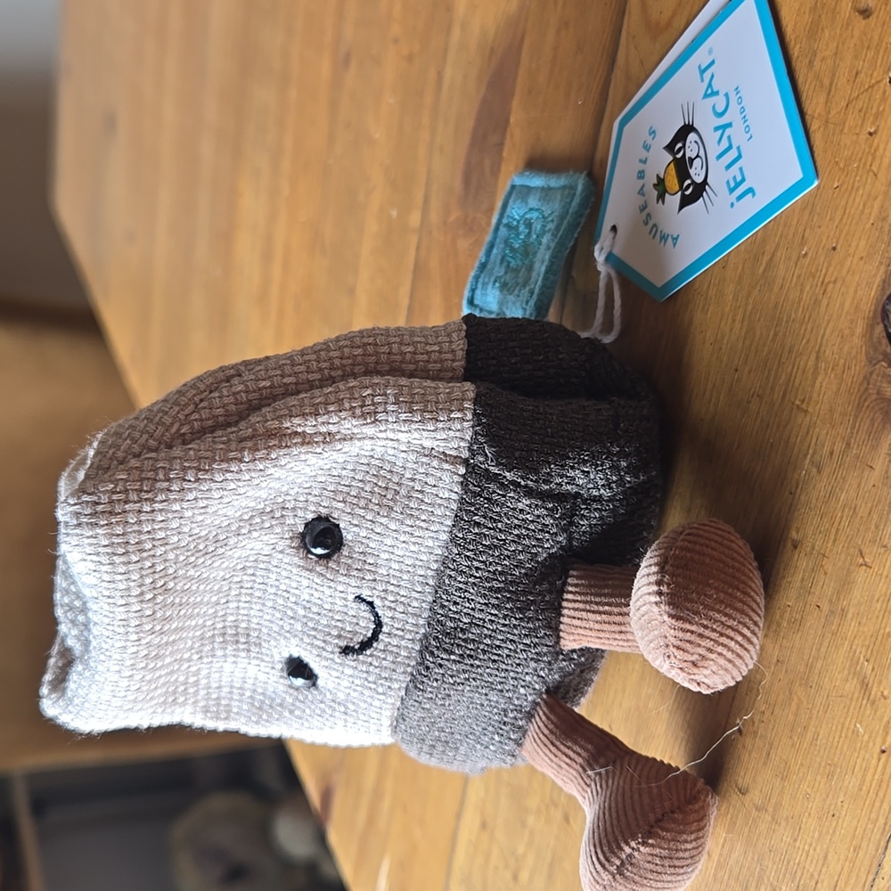 Jellycat Amuseables Steepy Tea Bag 4.3x2.8x2" Soft & Plush BNWT Authentic - Picture 5 of 8
